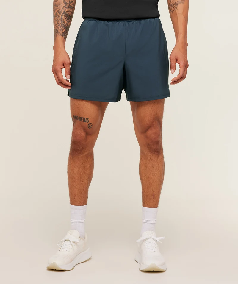 Gymshark Arrival Contrast Shorts - Stealth Blue/Flow Blue