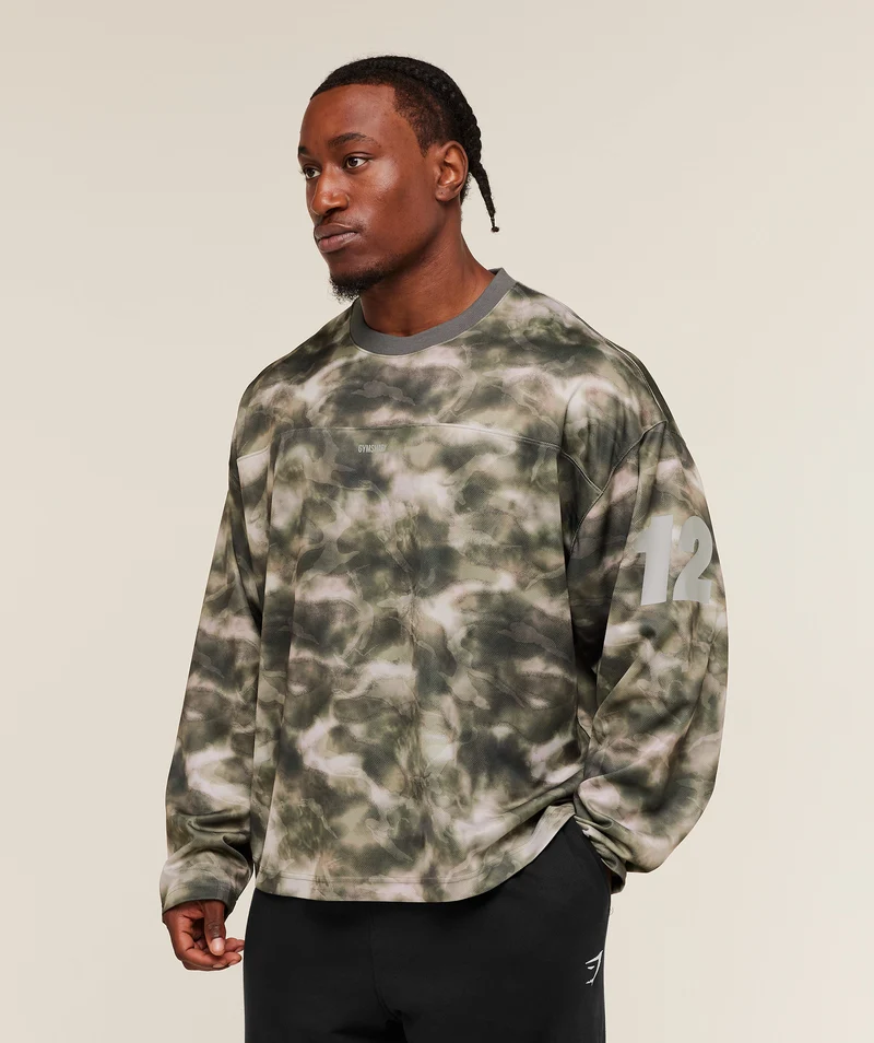 Gymshark Hockey Jersey - Dark Grey
