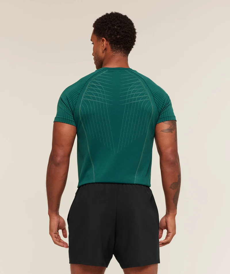 Gymshark Apex Seamless T-Shirt - Weighted Teal/Muted Teal
