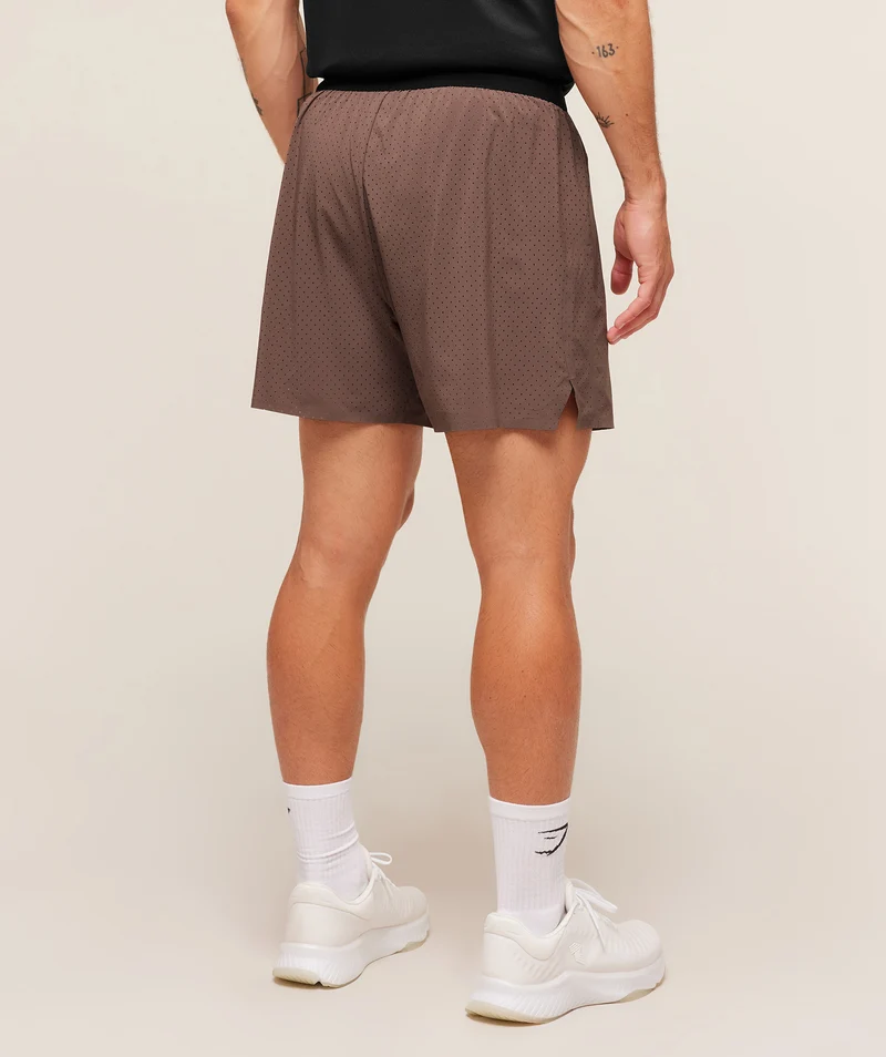 Gymshark Sport Zero 5" Shorts - Soft Brown