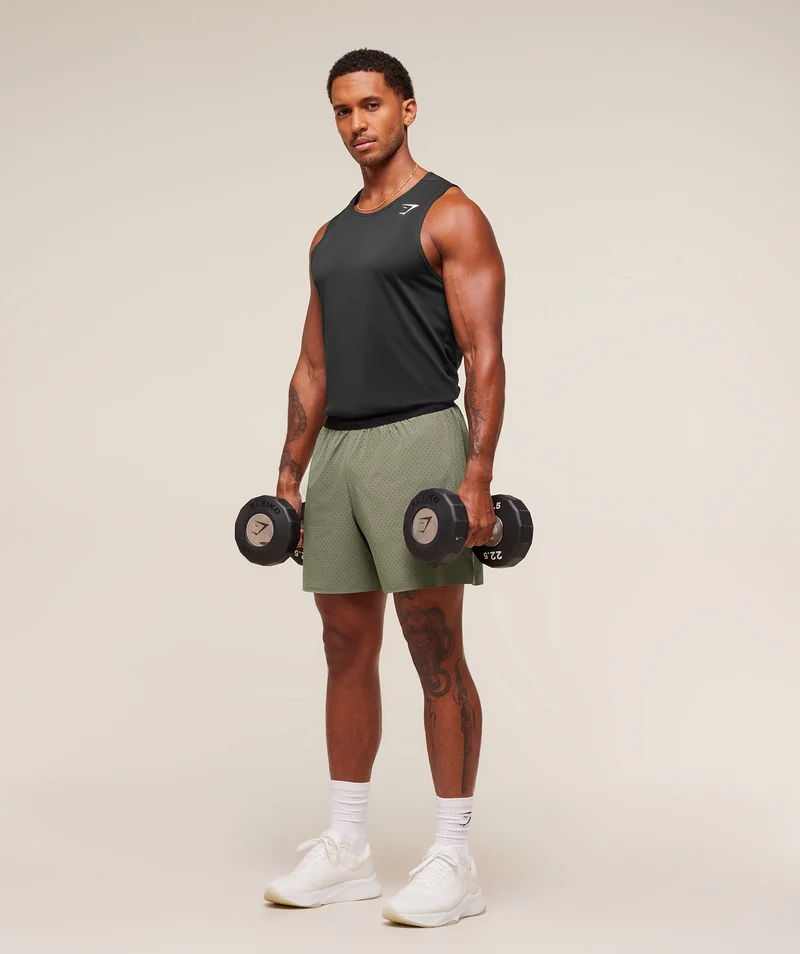 Gymshark Sport Zero 5" Shorts - Base Green