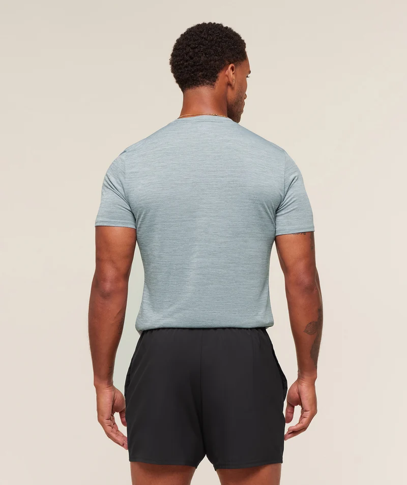 Gymshark Arrival T-Shirt - Smoke Blue/Denim Grey