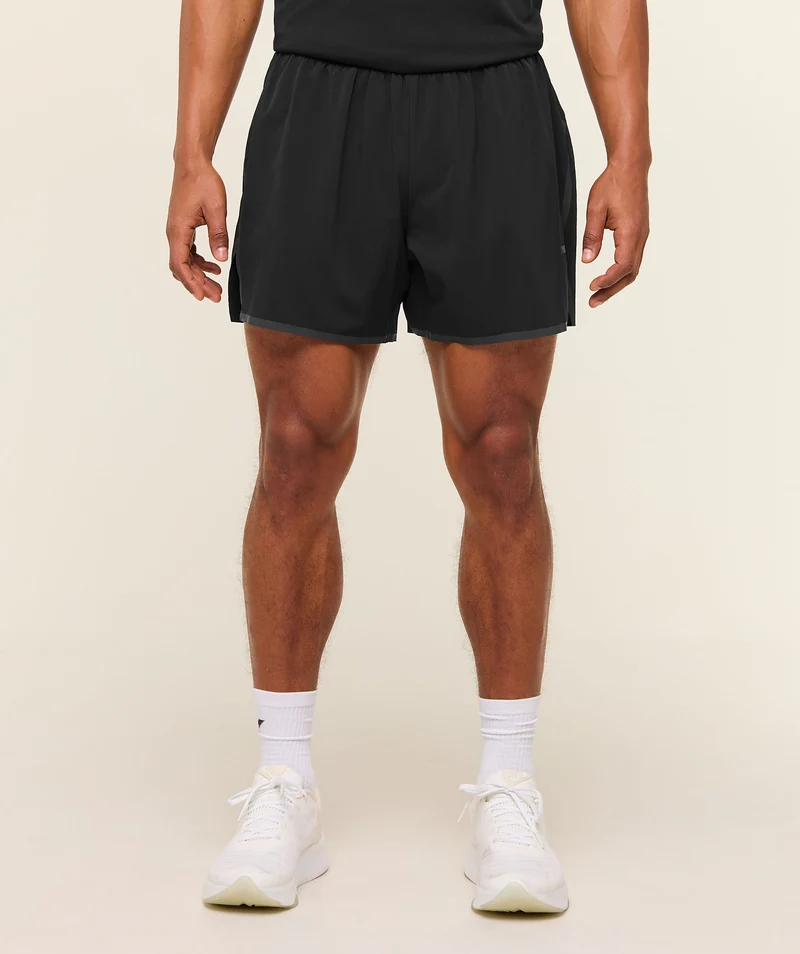 Gymshark Hybrid 5" Performance Shorts - Black
