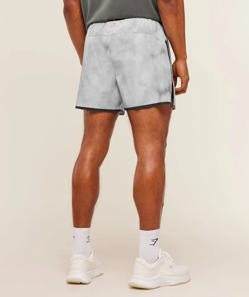 Gymshark Hybrid 5" Performance Shorts - Smokey Grey