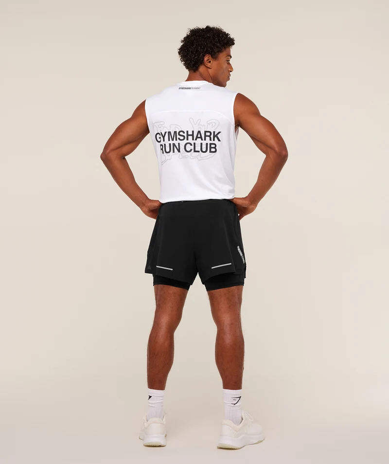 Gymshark Find Your Speed Tank - White