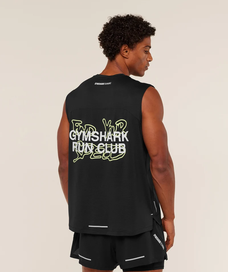 Gymshark Find Your Speed Tank - Black