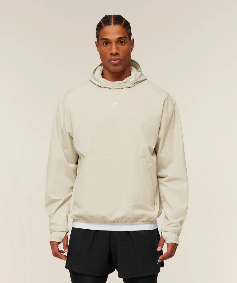 Gymshark Find Your Speed Hoodie - Pebble Grey