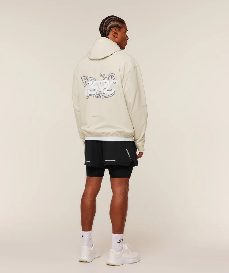 Gymshark Find Your Speed Hoodie - Pebble Grey