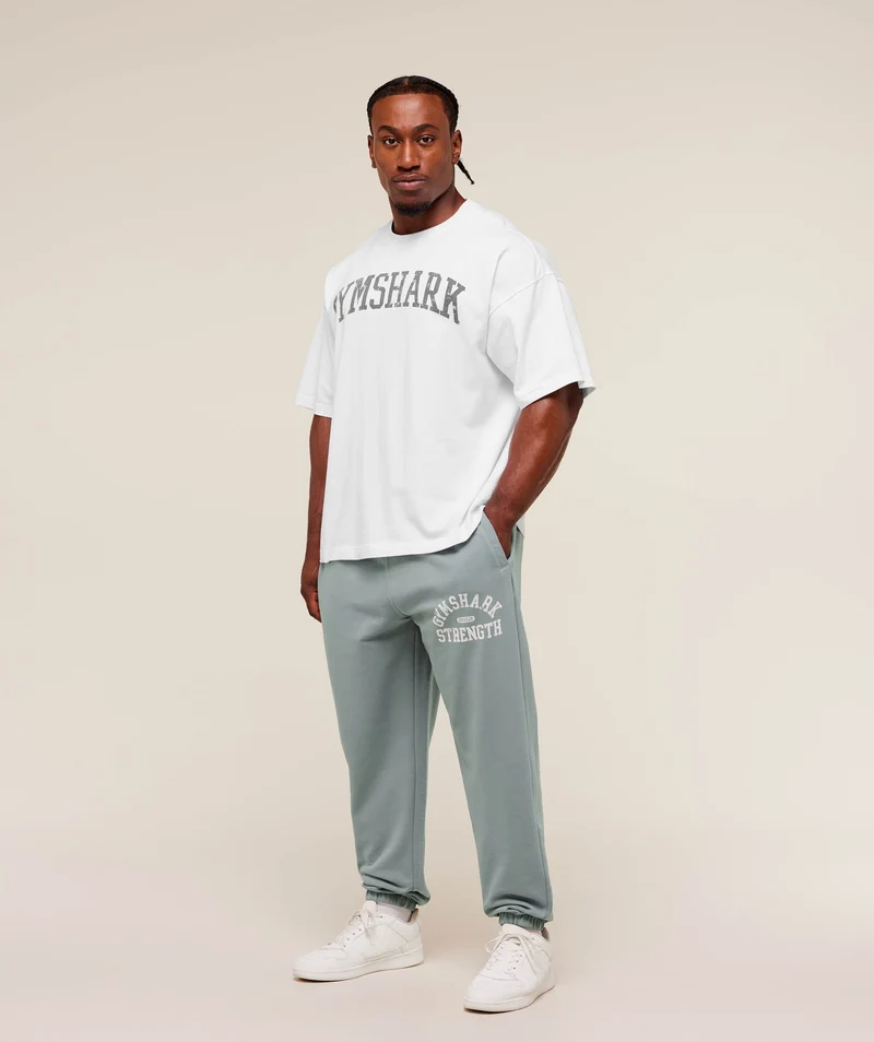 Gymshark 2012 Strength Joggers - Denim Grey