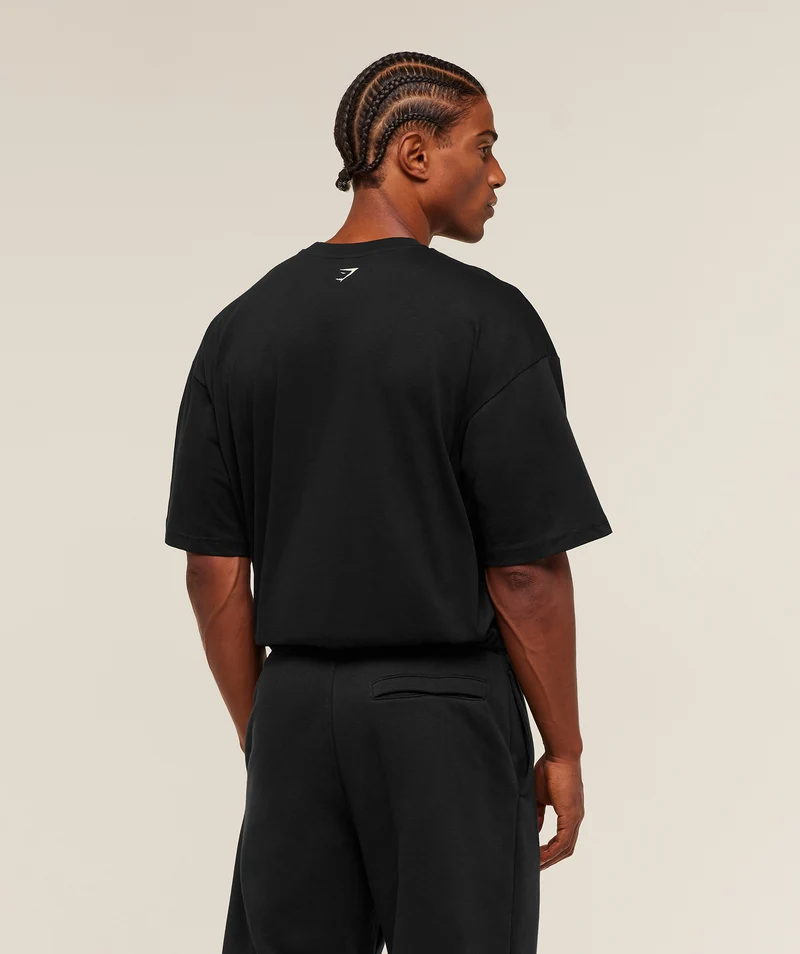 Gymshark 2012 Strength T-Shirt - Black
