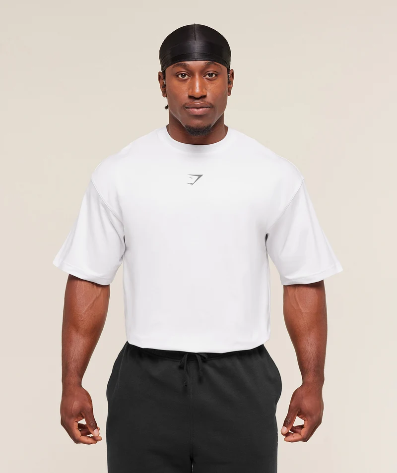 Gymshark Power T-Shirt - White