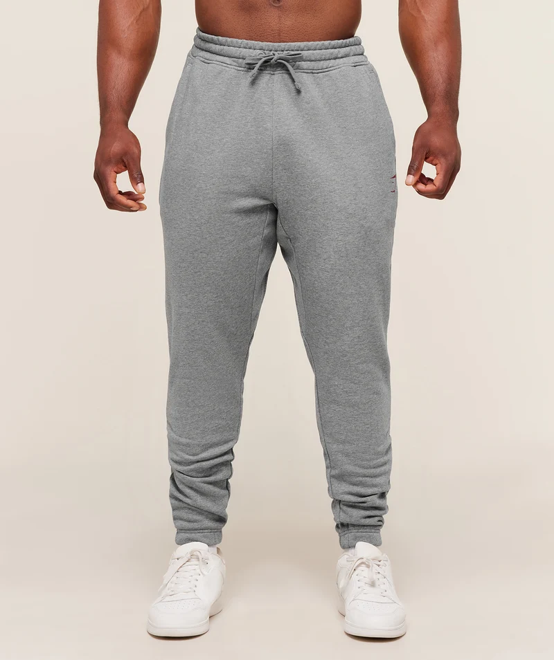 Gymshark Power Wordmark Jogger - Charcoal Core Marl