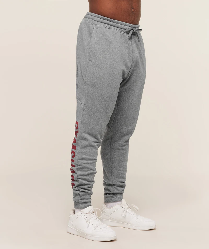 Gymshark Power Wordmark Jogger - Charcoal Core Marl