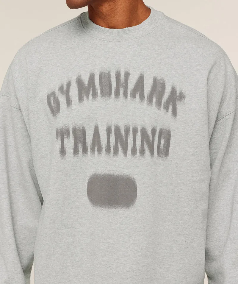 Gymshark Re-Rack Crew Neck Pullover - Soft Grey Marl