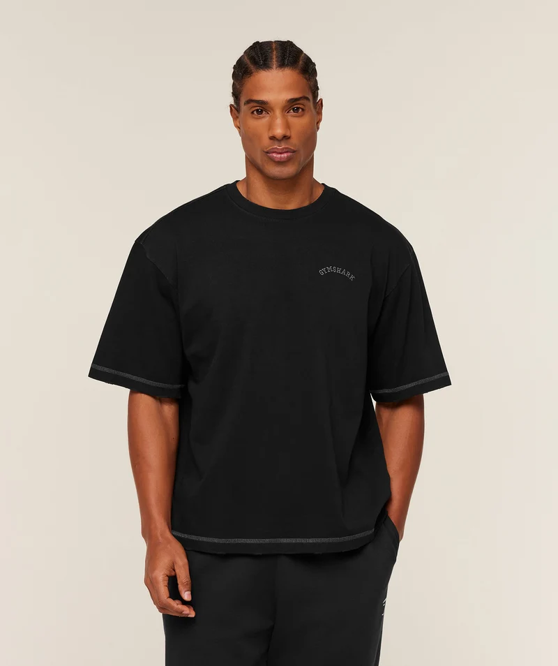 Gymshark Re-Rack T-Shirt - Black