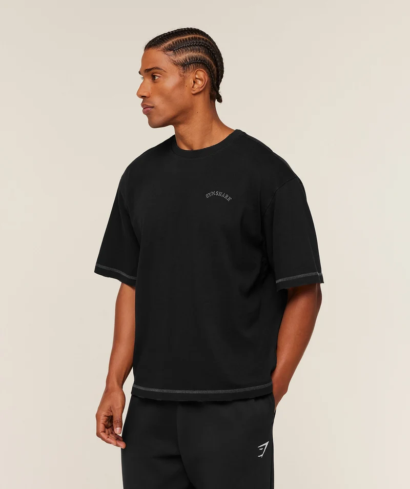 Gymshark Re-Rack T-Shirt - Black