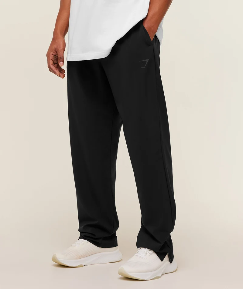 Gymshark Arrival Contrast Pant - Black/Onyx Grey