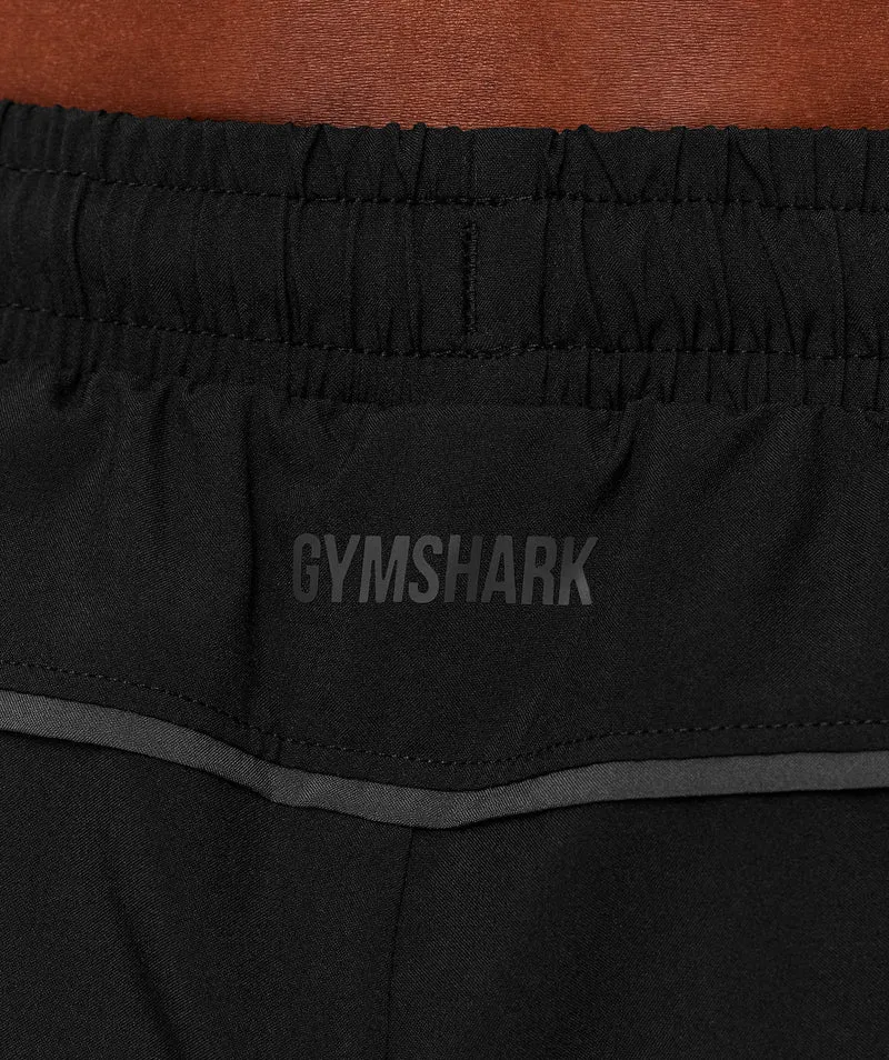 Gymshark Arrival Contrast Pant - Black/Onyx Grey