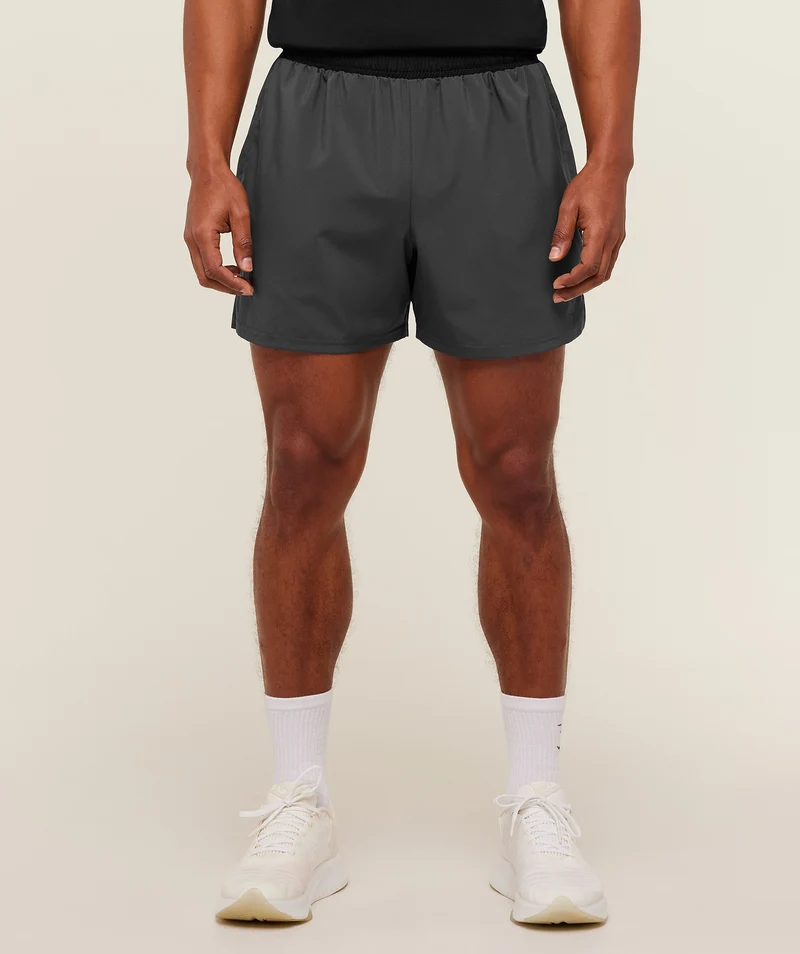 Gymshark Arrival Contrast Shorts - Onyx Grey/Black