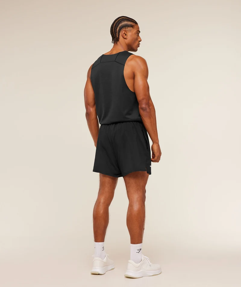 Gymshark Hybrid Engineered Jacquard Tank - Black