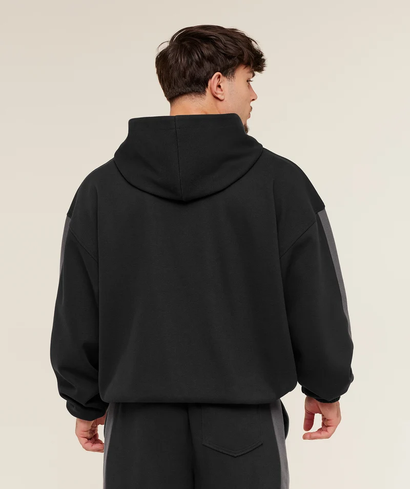 Gymshark x Carlos Belcast Zip Up Hoodie - Black