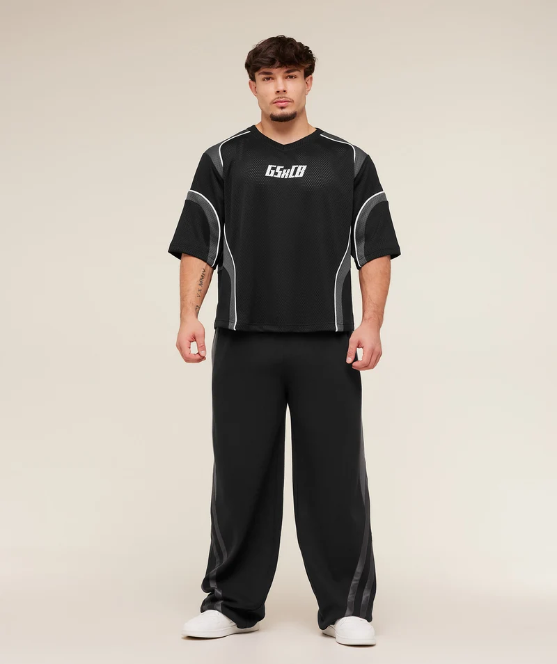 Gymshark GS x Carlos Mesh Jersey - Black
