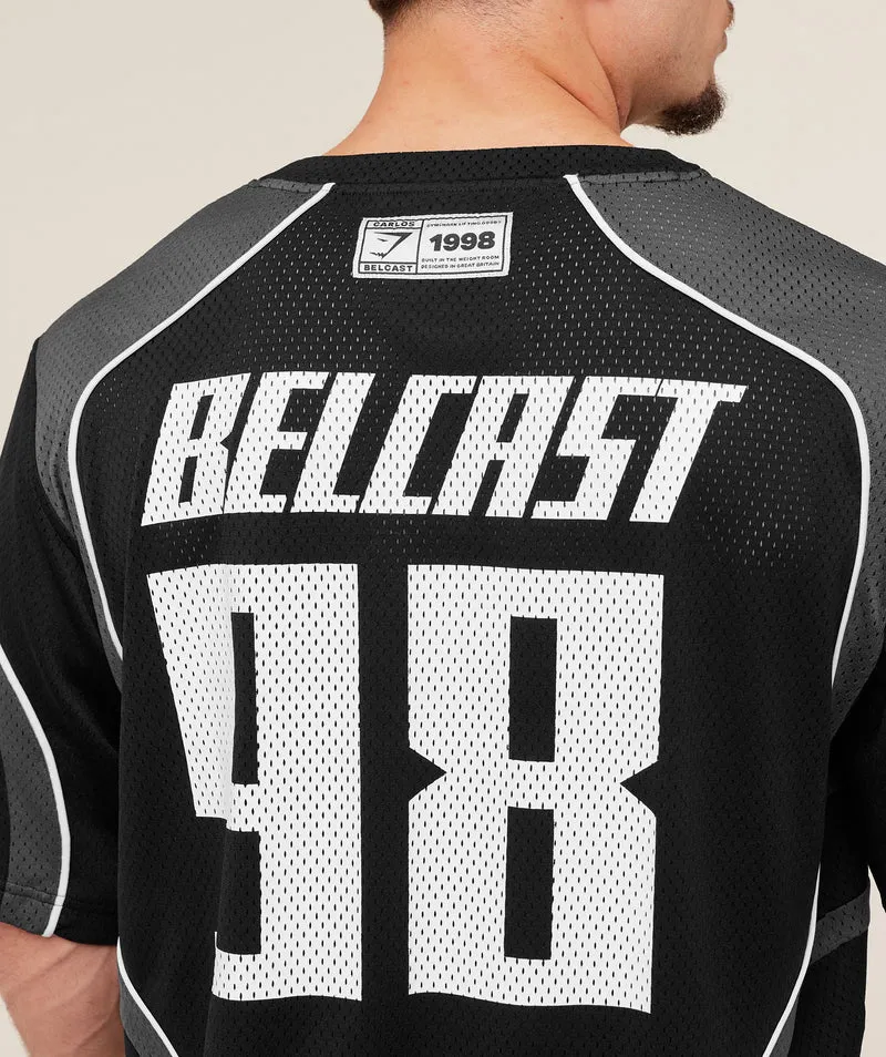 Gymshark GS x Carlos Mesh Jersey - Black
