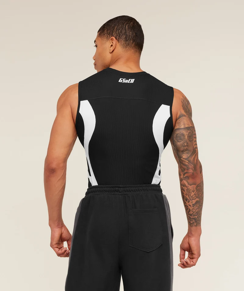 Gymshark GS x Carlos Tank Baselayer - Black