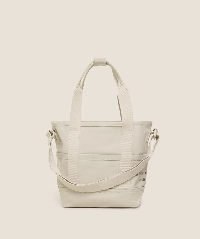Gymshark Graphic Mini Tote - Pebble Grey
