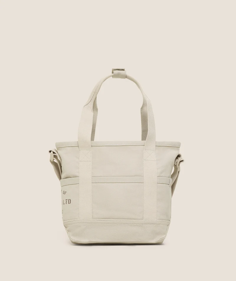 Gymshark Graphic Mini Tote - Pebble Grey