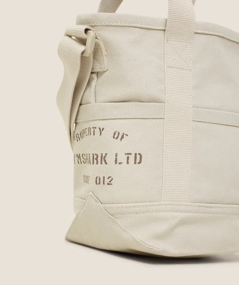 Gymshark Graphic Mini Tote - Pebble Grey