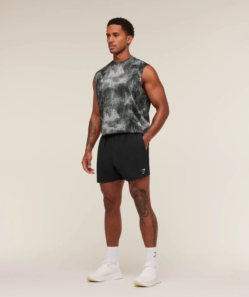 Gymshark Oversized Performance Tank - Smokey Grey