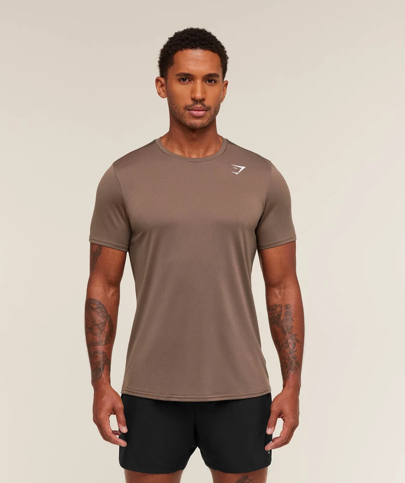 Gymshark Arrival T-Shirt - Soft Brown