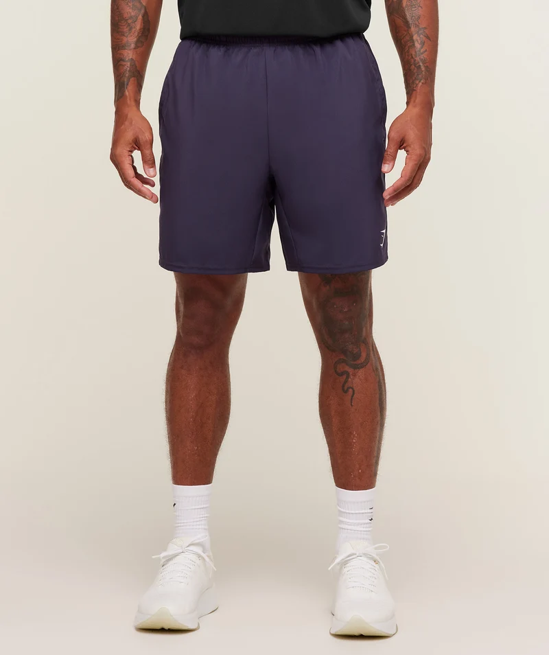Gymshark Arrival 7" Shorts - Midnight Purple