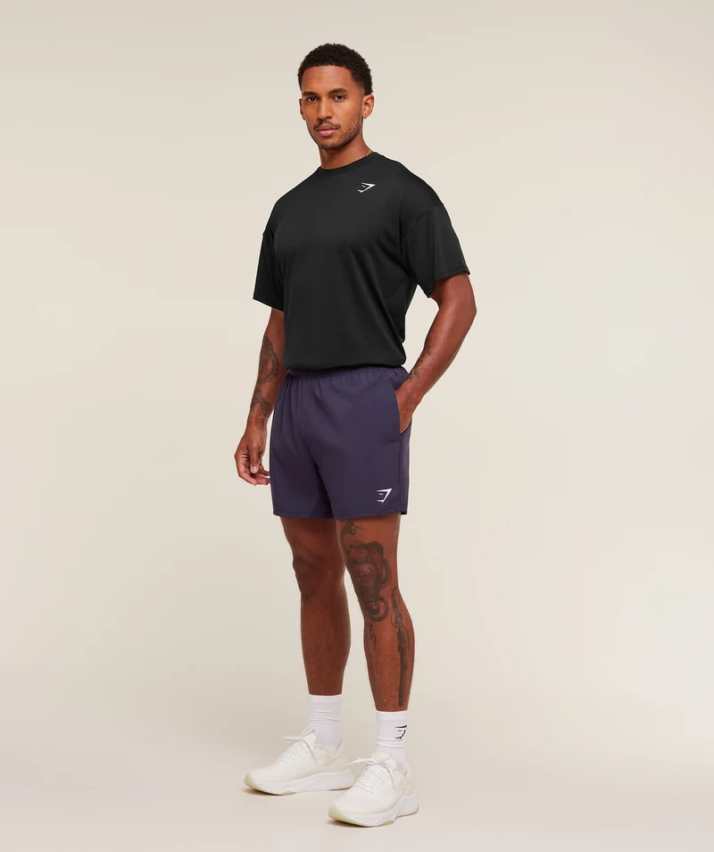 Gymshark Arrival 5" Shorts - Midnight Purple