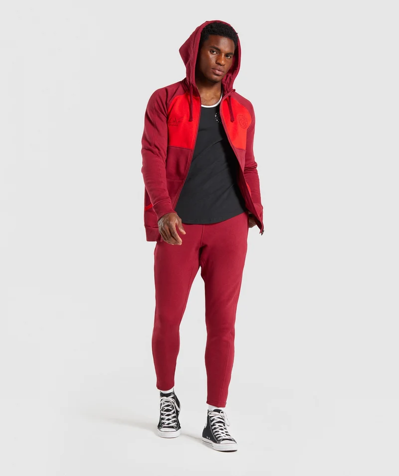 Gymshark Luxe Legacy Joggers - Burgundy