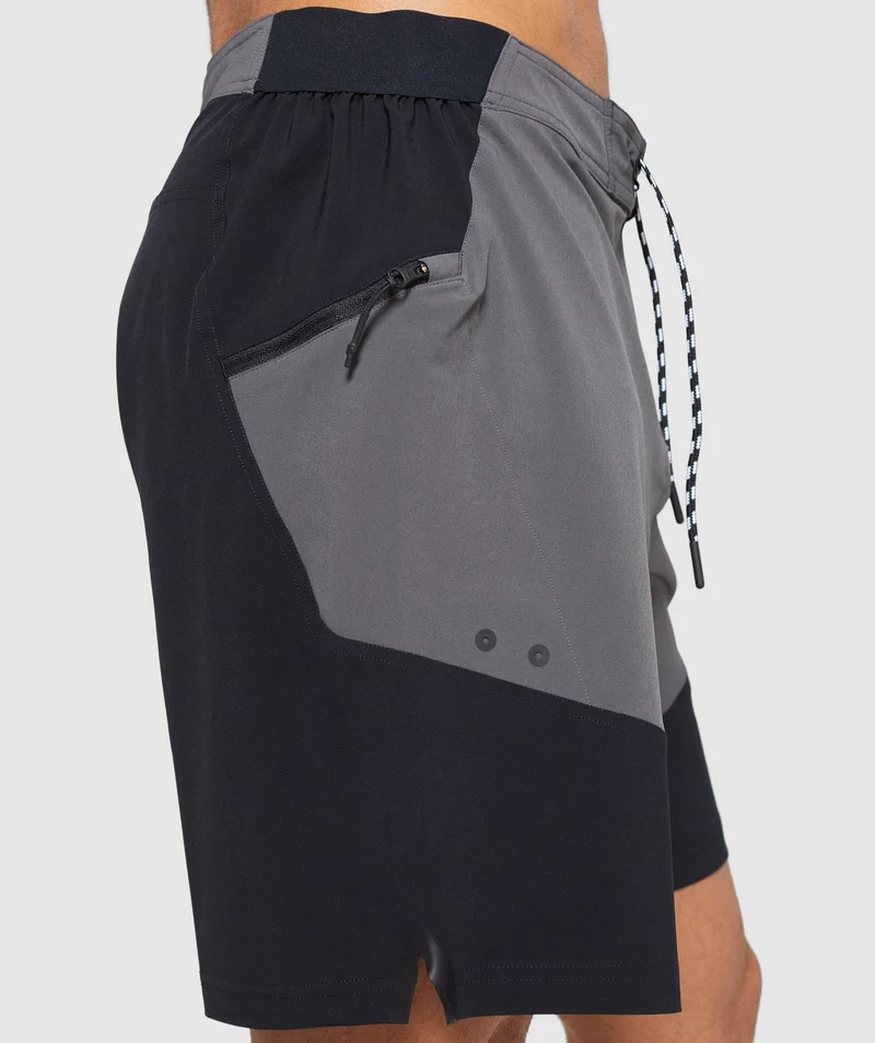 Gymshark Swim Board Shorts - Charcoal/Black