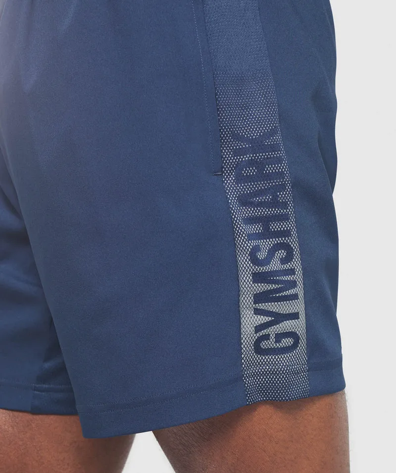 Gymshark Graphic Sport Shorts - Navy