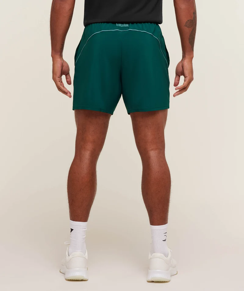 Gymshark Arrival Block 6" Shorts - Weighted Teal