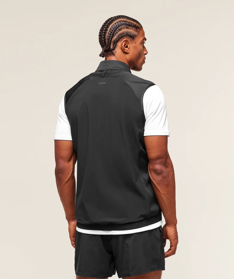 Gymshark Hybrid Gilet - Black
