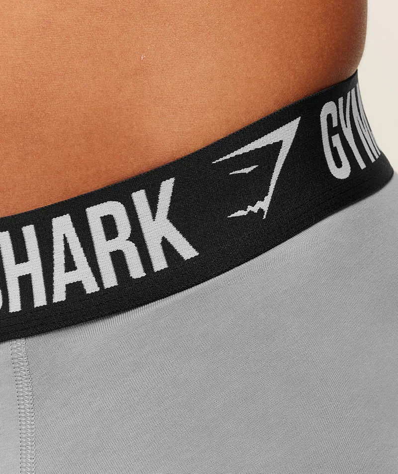 Gymshark Boxer Brief 3PK - Smokey Grey