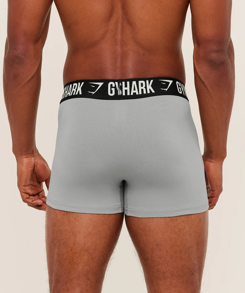 Gymshark Boxer Brief 5PK - Smokey Grey