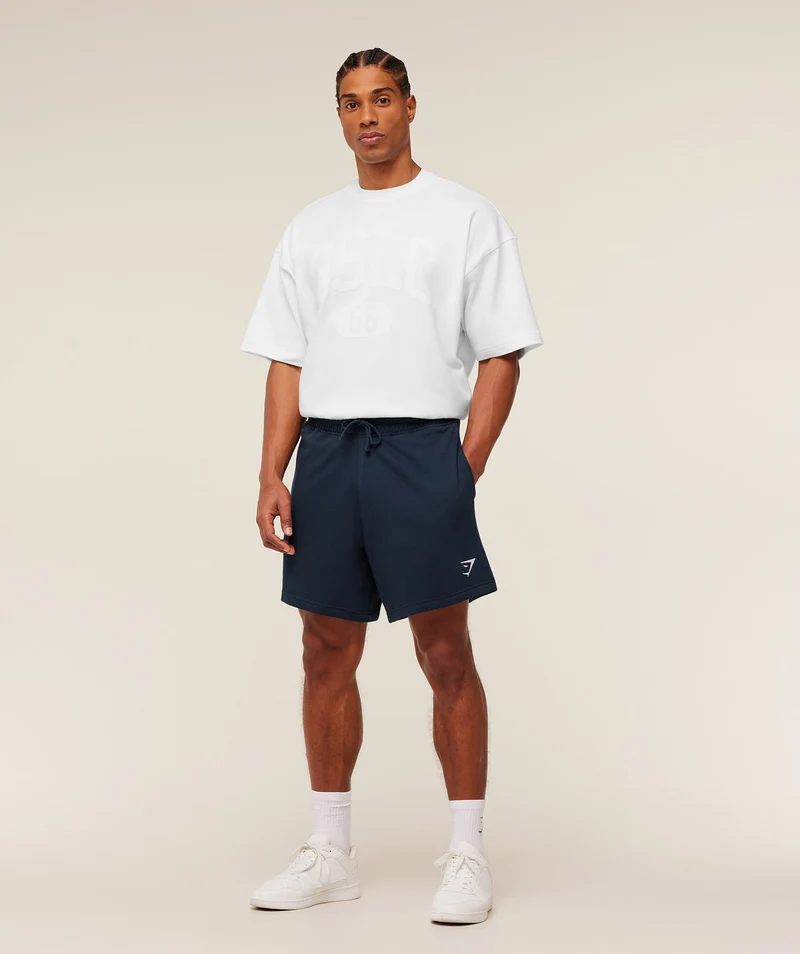 Gymshark Crest Short - Navy