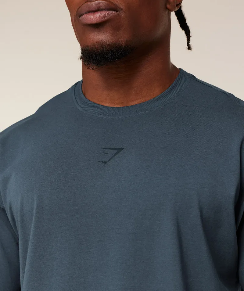 Gymshark Power T-Shirt - Stealth Blue
