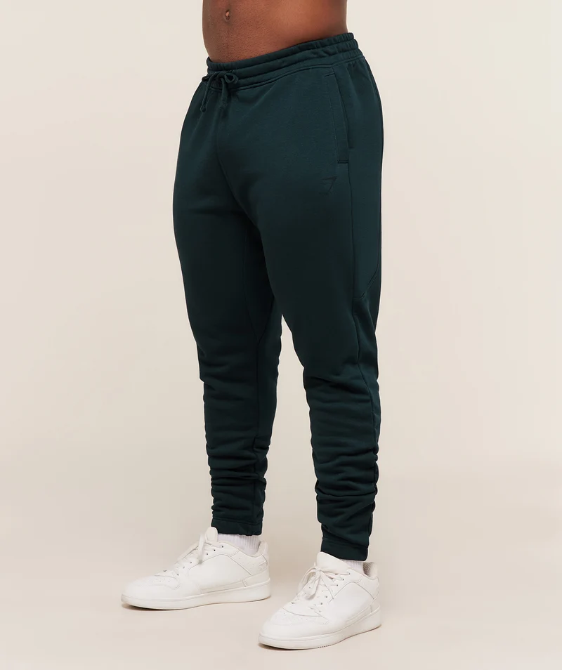 Gymshark Power Wordmark Jogger - Deep Petrol Blue