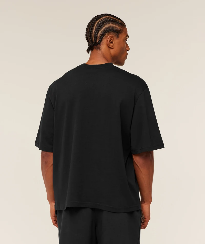 Gymshark Eagle Band Style Graphic T-Shirt - Black