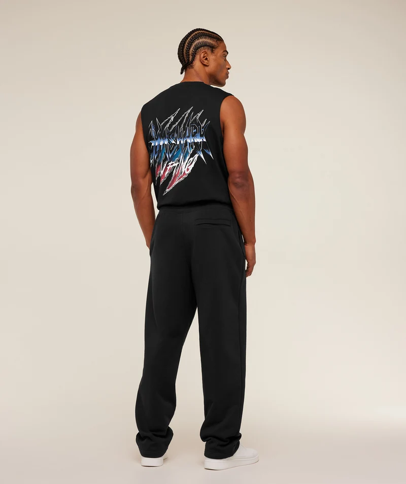 Gymshark Eagle Band Style Graphic Tank - Black