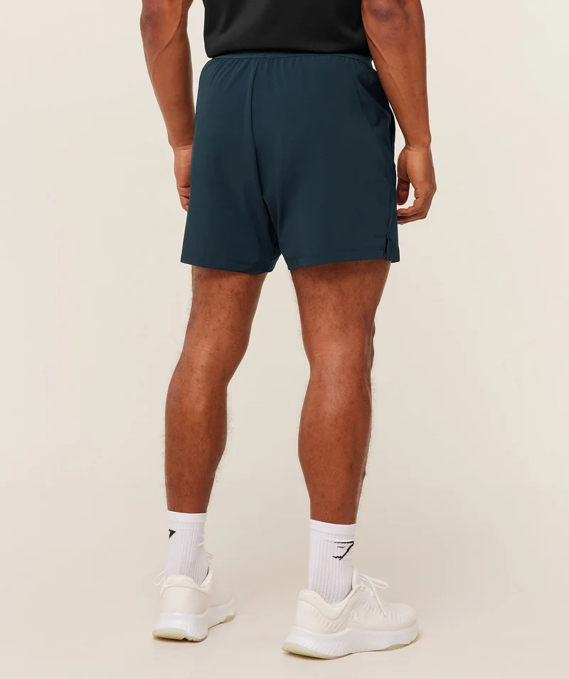 Gymshark Hybrid 6" Short - Deep Petrol Blue