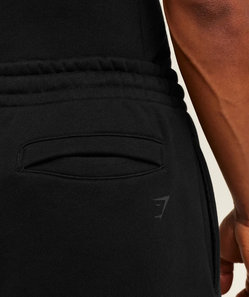 Gymshark Fade Graphic Straight Leg Pant - Black