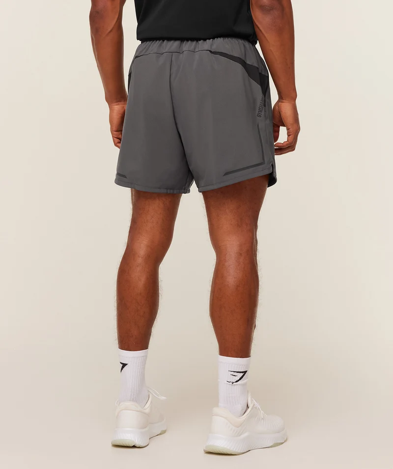 Gymshark Movement Sport 5" Shorts - Onyx Grey